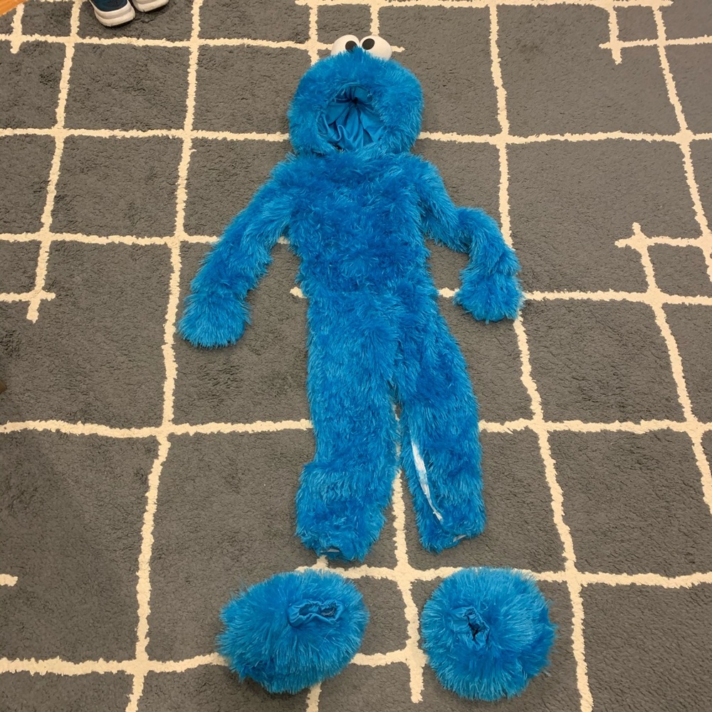 3T/4T Cookie Monster Costume